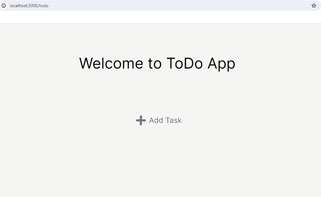 The Add Task button